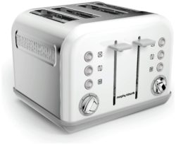 Morphy Richards - Toaster - 242032 Accents - 4 Slice - White